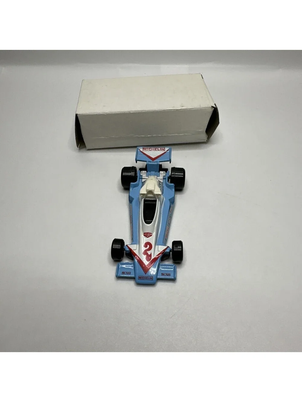VINTAGE 1978 TOMICA McLAREN M 26 FORD NO.F39 CAR Blue White 1/56 FAST SHIPPING
